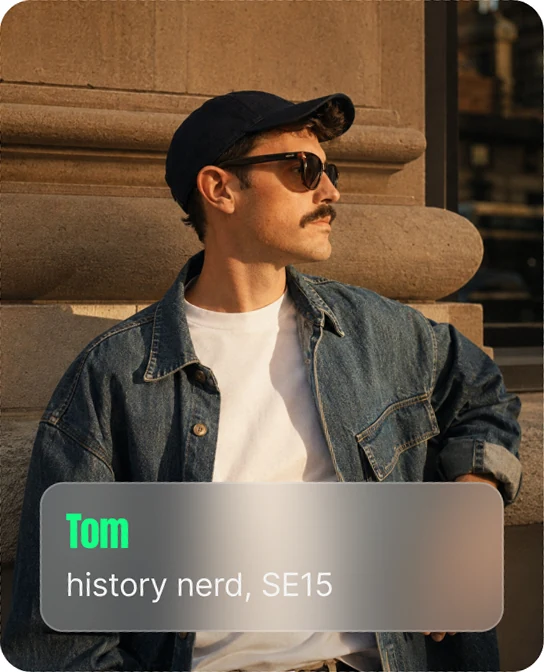 Tom, history nerd, SE15