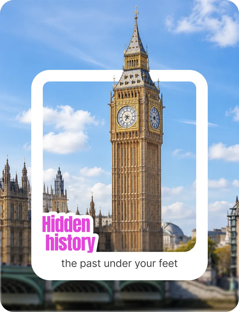 Hidden history — the past under your feet