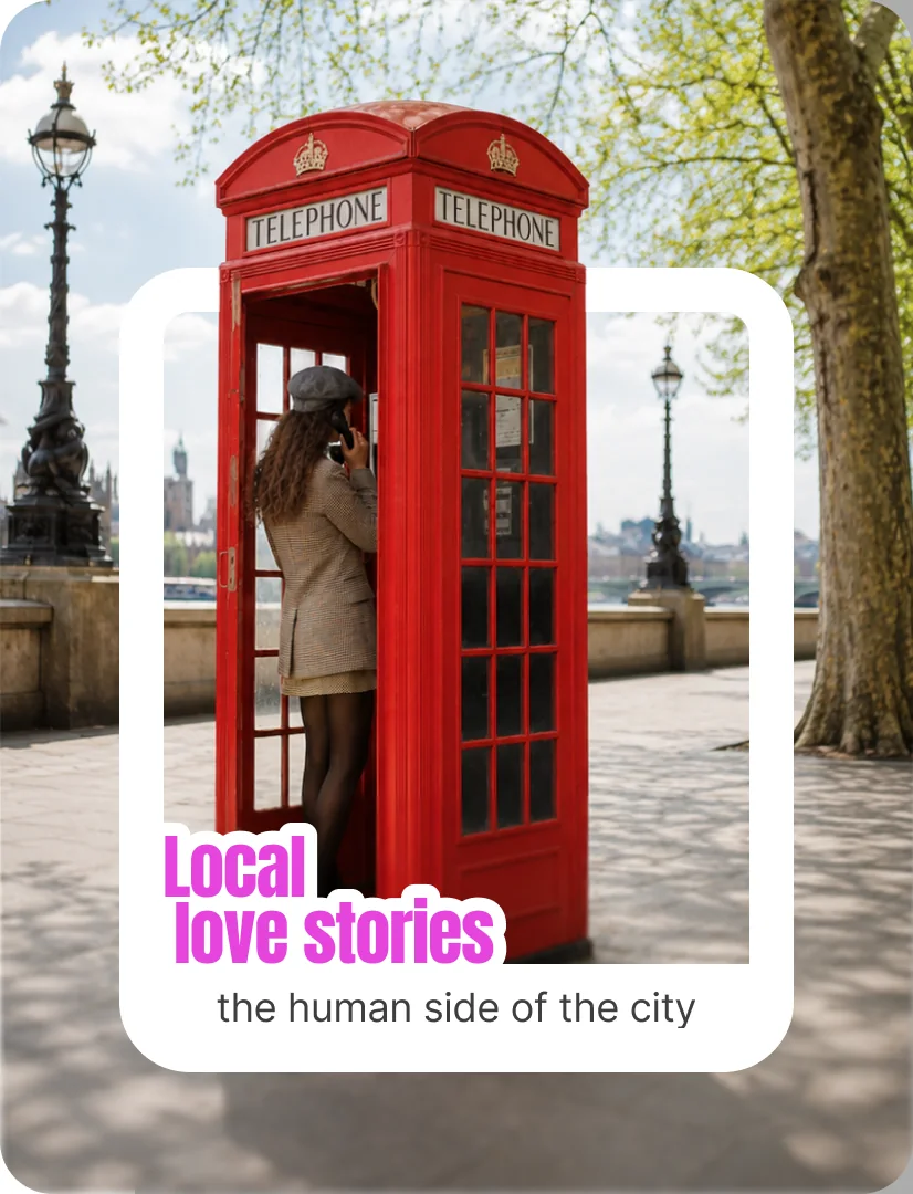 Local love stories — the human side of the city